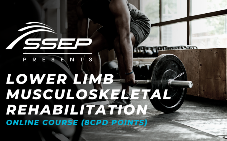 Lower Limb Muskuloskeletal Rehabilatation: 4-in-1 Online Package (8 CPD)