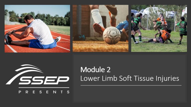 Lower Limb Musculoskeletal Rehabilitation: Module 2 Soft Tissue Injuries