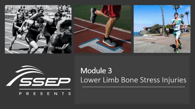 Lower Limb Musculoskeletal Rehabilitation: Module 3 Bone Stress Injuries