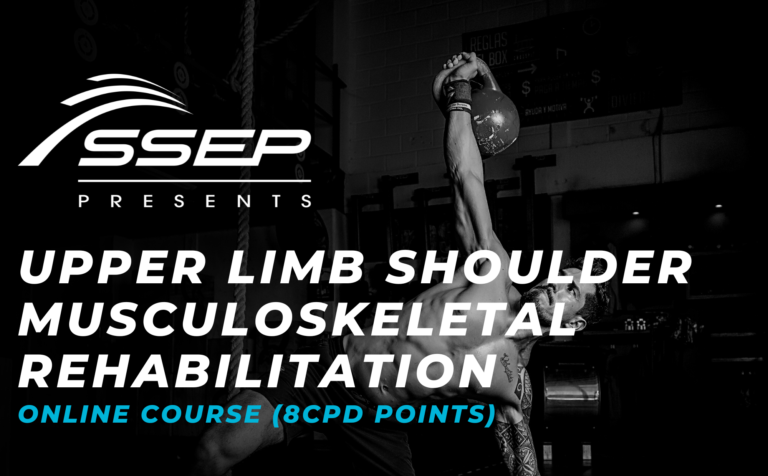 Upper Limb Shoulder Musculoskeletal Rehabilitation 